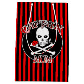 Captain Mama Gift Bag Mittlere Geschenktüte (Rückseite)