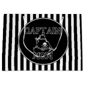 Captain Mama Große Geschenktüte (Vorderseite)