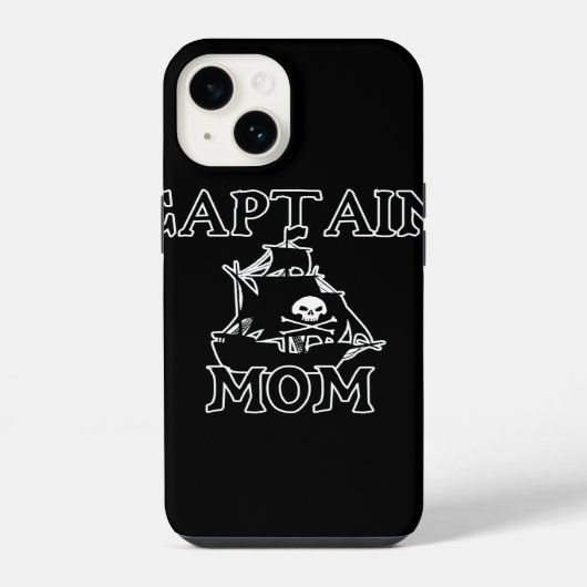 Captain Mama iPhone Hülle (Rückseite)