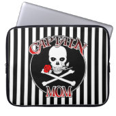 Captain Mama Laptop Sleeve (Vorderseite)