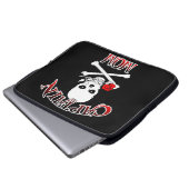 Captain Mama Laptop Sleeve (Vorne Knopf)