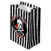 Captain Mama Mittlere Geschenktüte (Rückseite Schrägansicht)