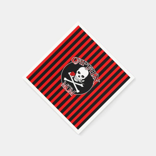 Captain Mama Paper Napkins Serviette (Ecke)
