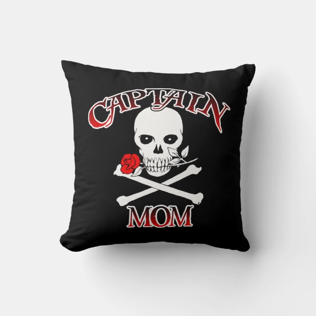 Captain Mama Pillow Kissen (Vorderseite)