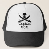 Captain Mama Truckerkappe (Vorderseite)