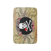 Captain Mama - Von den Deep begeistert Badematte (Vorderseite Vertikal)