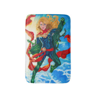 Captain Marvel ~ Carol Danvers Badematte