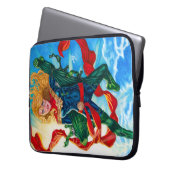 Captain Marvel ~ Carol Danvers Laptopschutzhülle (Vorderseite Links)