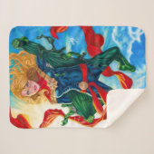 Captain Marvel ~ Carol Danvers Sherpadecke (Vorderseite (Horizontal))