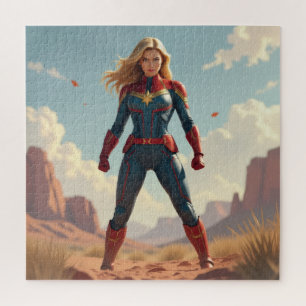 Captain Marvel Puzzle