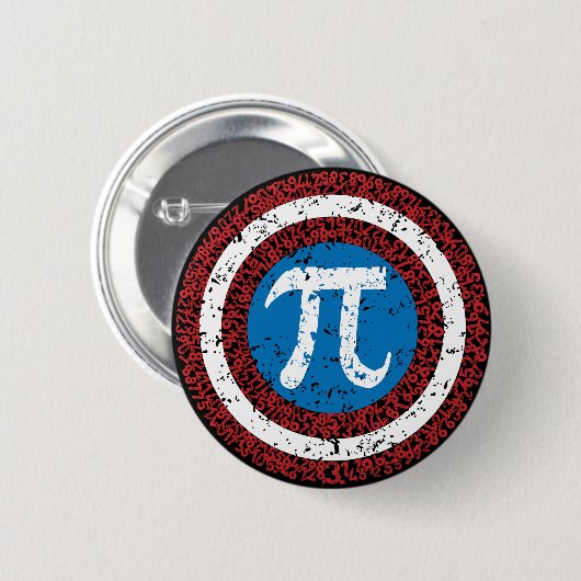 Captain Maths Button (Vorne & Hinten)