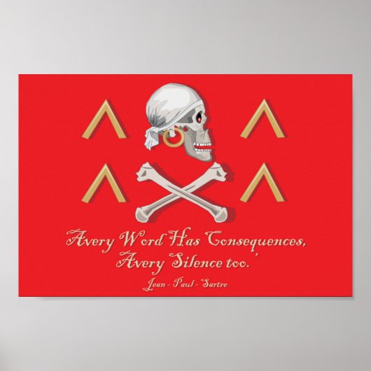CAPTAIN MAYFLOWER Flag für Captain Avery Poster (Vorne)