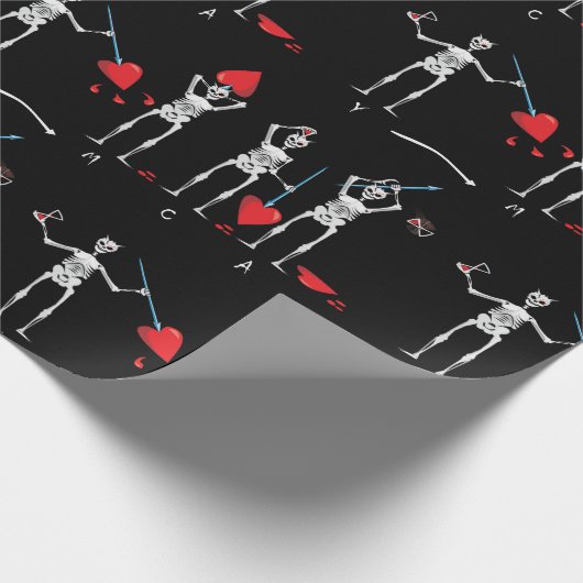 CAPTAIN MAYFLOWERS Blackbeard-Flag Geschenkpapier (Ecke)