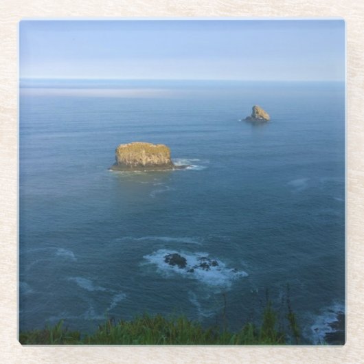 Captain Meares, Oregon Coast Glasuntersetzer (Vorderseite)