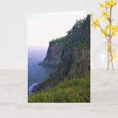Captain Meares, Oregon Coast Karte (Gelbe Blume)