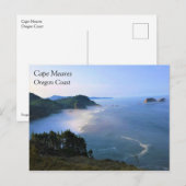 Captain Meares, Oregon Coast Postkarte (Vorne/Hinten)