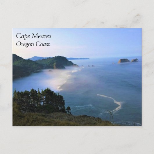 Captain Meares, Oregon Coast Postkarte (Vorderseite)