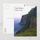 Captain Meares, Oregon Coast Postkarte (Vorne/Hinten)