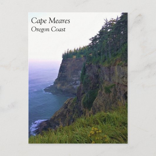 Captain Meares, Oregon Coast Postkarte (Vorderseite)