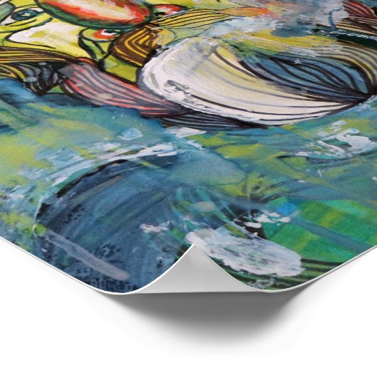 Captain, mein Captain Poster (Ecke)