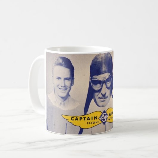 Captain Midnight Tasse (Vorderseite Links)