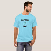 Captain, minimalistisches Design T-Shirt (Vorne ganz)