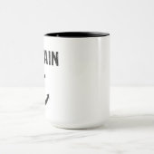 Captain, minimalistisches Design Tasse (Zentrum)