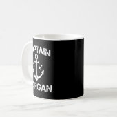 Captain Morgan Funny Birthday Ised Surname Clan Gi Kaffeetasse (Vorderseite Links)