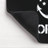 Captain Morgan Funny Birthday Personalisierter Nam Mousepad (Ecke)