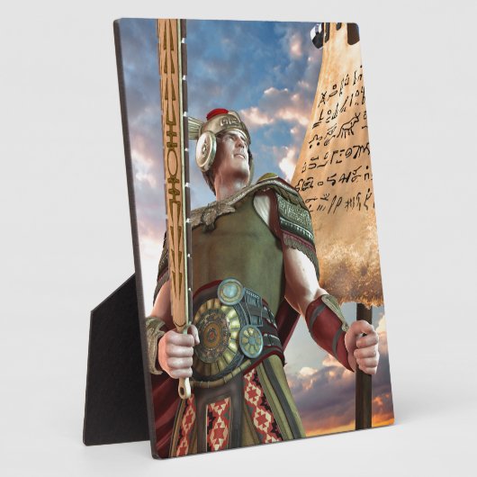 Captain Moroni Fotoplatte (Seite)