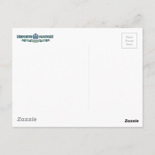 Captain Moroni Postkarte (Rückseite)