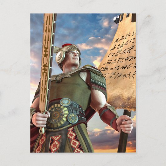 Captain Moroni Postkarte (Vorderseite)