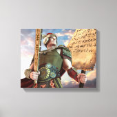 Captain Moroni Stretched Canvas Print Leinwanddruck (Vorderseite)