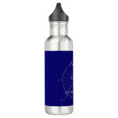 Captain My Destiny Compass Rose Water Flasche Edelstahlflasche (Links)
