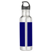 Captain My Destiny Compass Rose Water Flasche Edelstahlflasche (Rückseite)