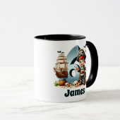 Captain Name Jolly Journey Tasse (VorderseiteRechts)