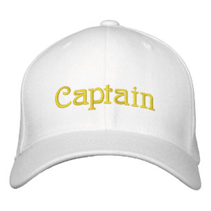 Captain Nautical Bestickte Baseballkappe
