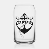 Captain Nautical Sailor Sailing Cool Dosenglas (Vorderseite)