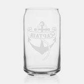 Captain Nautical Sailor Sailing Cool Dosenglas (Rückseite)