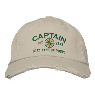 Captain Nautical STAR Personalisieren Sie es! Stic Bestickte Baseballkappe