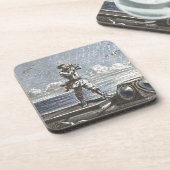 Captain Nemo Verne 20.000 Ligen Illustration Untersetzer (Linke Seite)