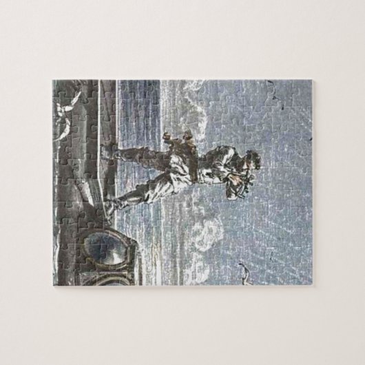 Captain Nemo Verne 20.000 Ligen Sci Fi Art Puzzle (Horizontal)