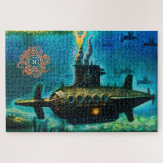 Captain Nemos "Nautilus" Puzzle (Horizontal)