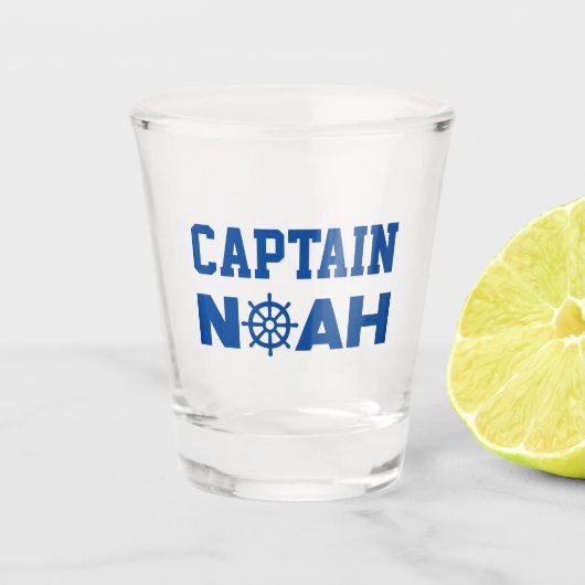 Captain Noah Schnapsglas (Vorderseite)