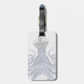 Captain Octopus Gepäckanhänger (Rückseite vertikal)