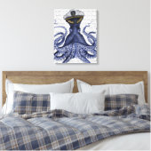 Captain Octopus Leinwanddruck (Insitu (Schlafzimmer))