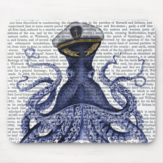 Captain Octopus Mousepad (Vorne)