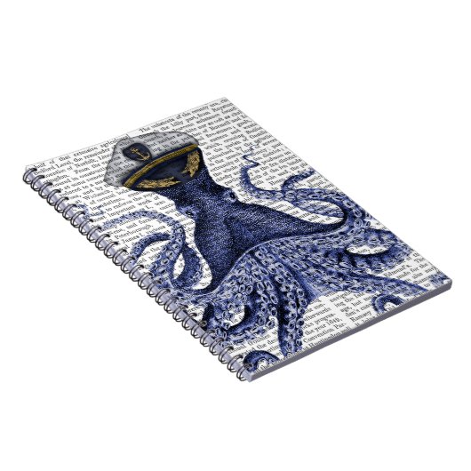 Captain Octopus Notizblock (Rechte Seite)