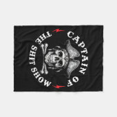 Captain Of The Show  Fleecedecke (Vorderseite (Horizontal))