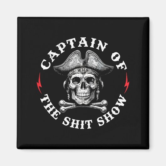 Captain Of The Show Magnet (Vorne)